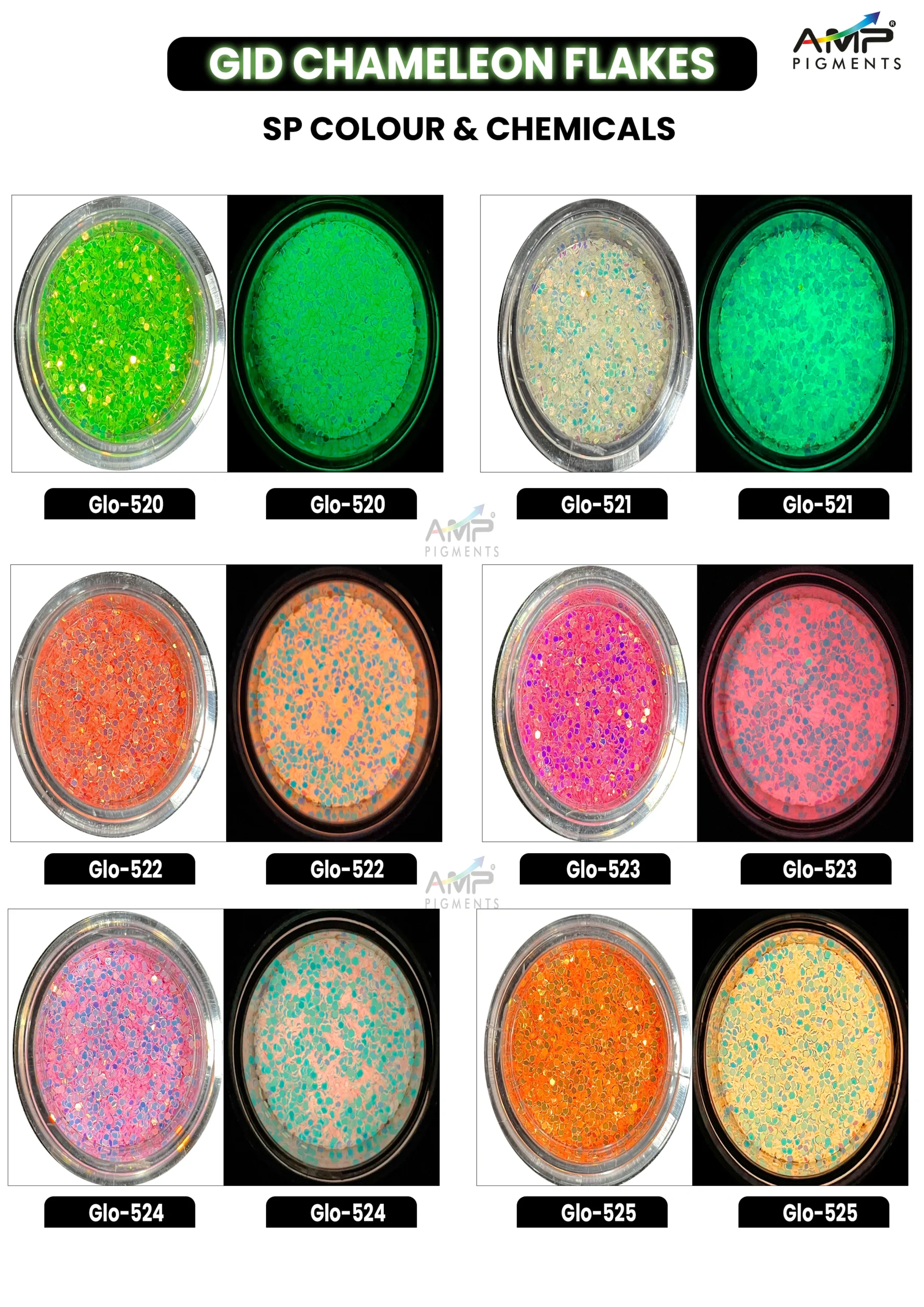 Chameleon GID Flakes